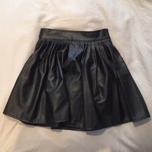 Faux leather skirt. Like new! Portugal Boutique